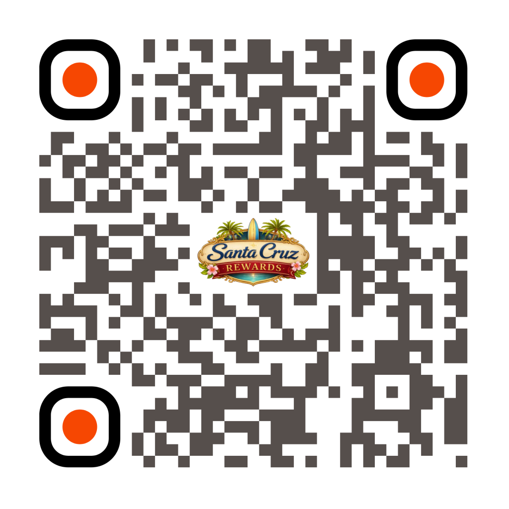 Santa Cruz Rewards Test Drive QR Code